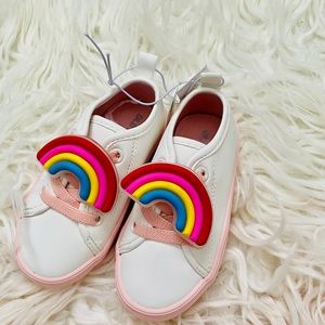 Brand:Old Navy,Size:(6),12.6,Color:white and pink.